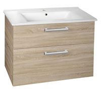 Skrinka pod umývadlo SAPHO VEGA 82 × 67,55 × 44 cm, dub platin