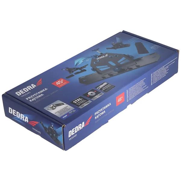 Vedenie pre uhlovú brúsku Dedra, 45-stupňové uhlové