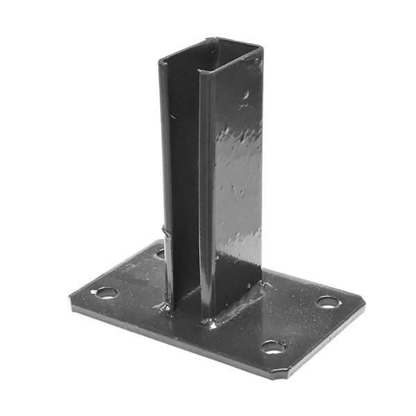 Pätka na stĺpik 60 x 40 mm, RAL 7016 - antracit