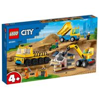 Vivo2025-60391 Lego City – Stavebná dodávka a demolačný žeriav