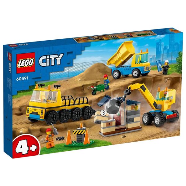 Vivo2025-60391 Lego City – Stavebná dodávka a demolačný žeriav