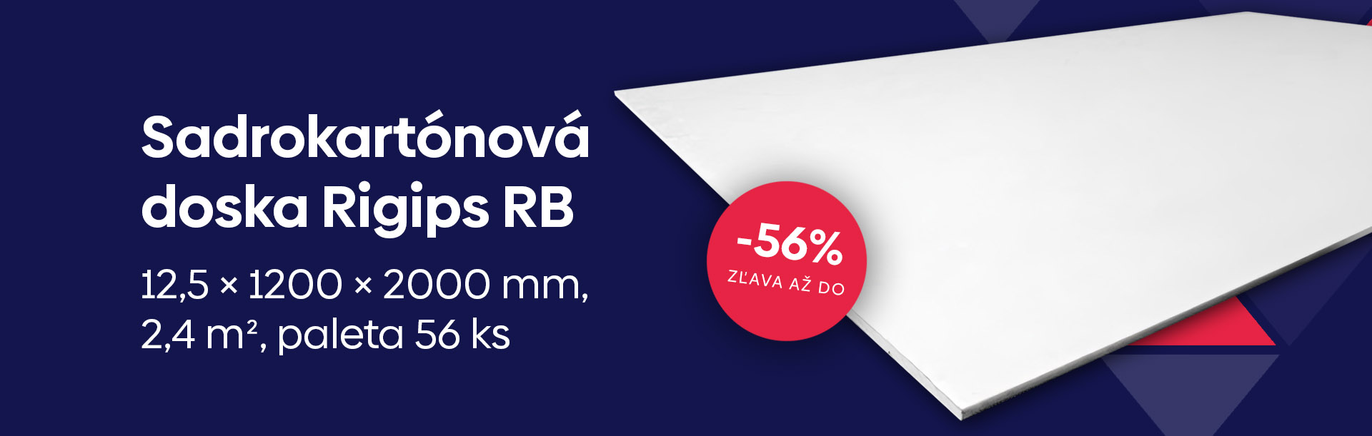 Sadrokartónová doska Rigips