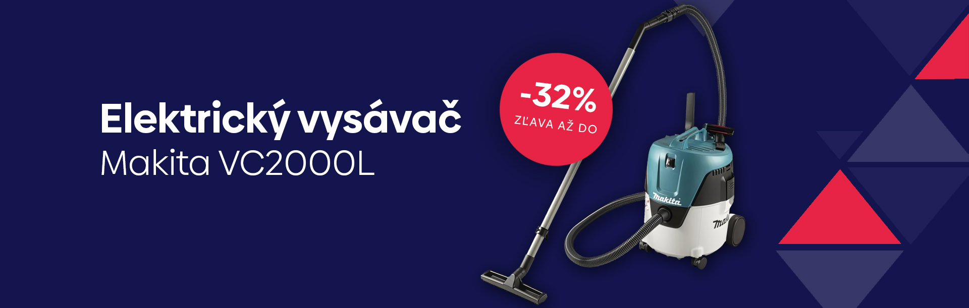 Elektrický vysávač Makita